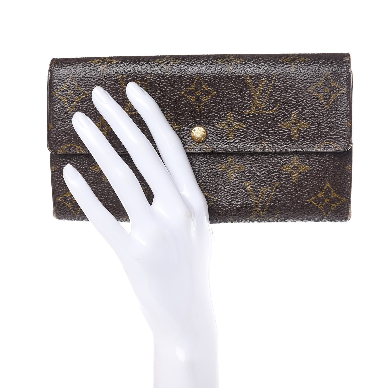 Louis Vuitton Monogram Sarah Wallet 2 of 14