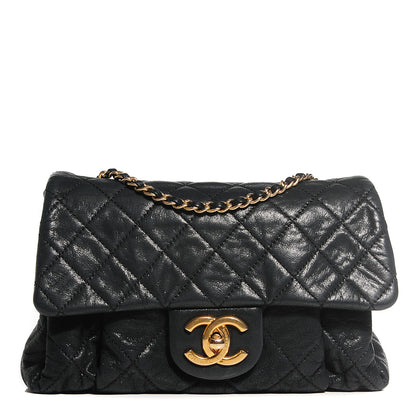 Chanel Iridescent Calfskin Quilted Small Chic Quilt Flap Black 1 of 8