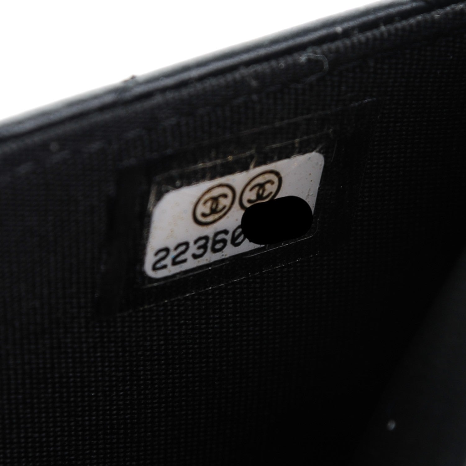 Chanel Lambskin Quilted Boy Wallet On Chain WOC Black 8 of 8
