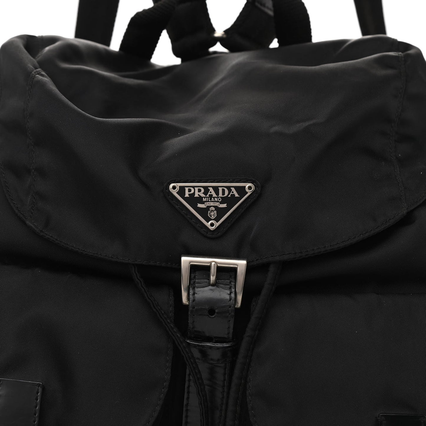 Tessuto Nylon Vela Small Backpack Black
