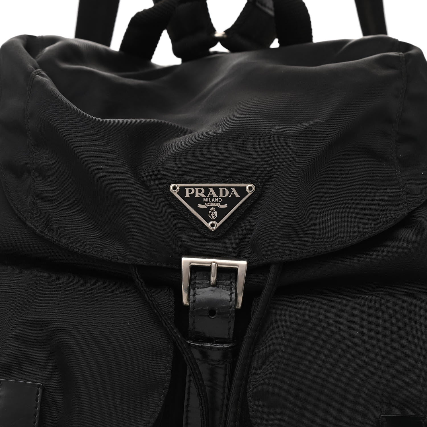 Prada Tessuto Nylon Vela Small Backpack Black 8 of 13