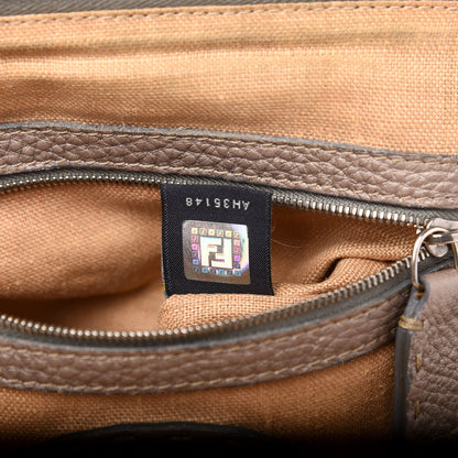 Fendi Cuoio Romano Selleria Adele 1328 Bag Peltro 8 of 12
