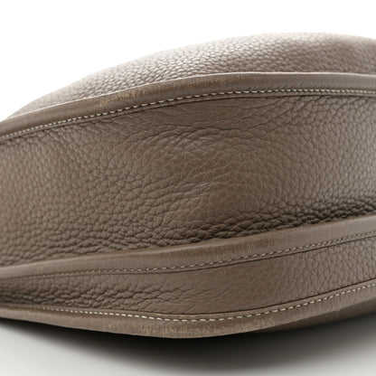Hermes Taurillon Clemence Evelyne III PM Etoupe 9 of 13