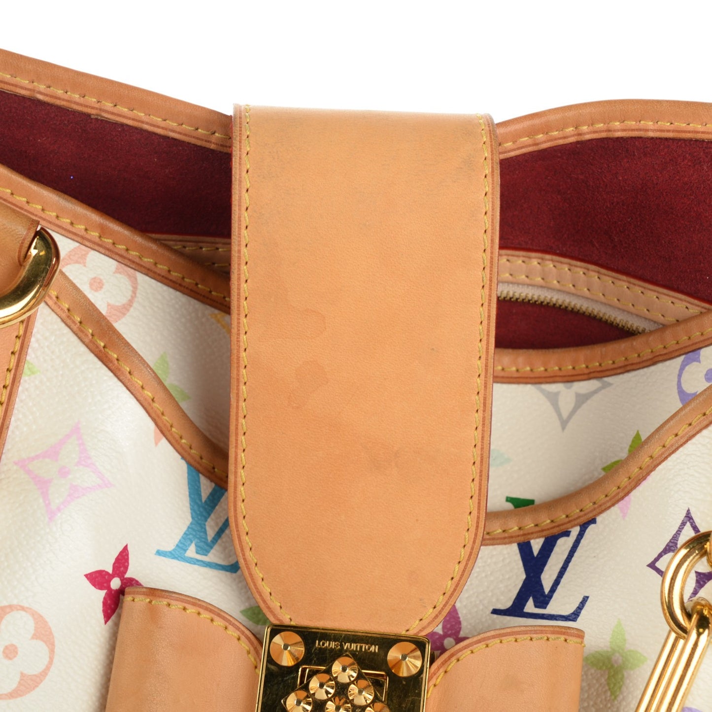 Monogram Multicolor Annie GM White