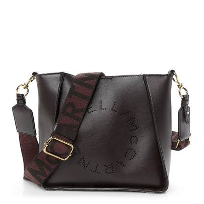 Stella McCartney Eco Alter Nappa Perforated Logo Tiny Crossbody Cinnamon 1 of 10