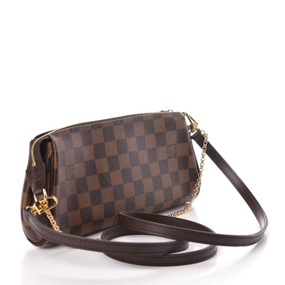 Louis Vuitton Damier Ebene Eva Clutch 3 of 9