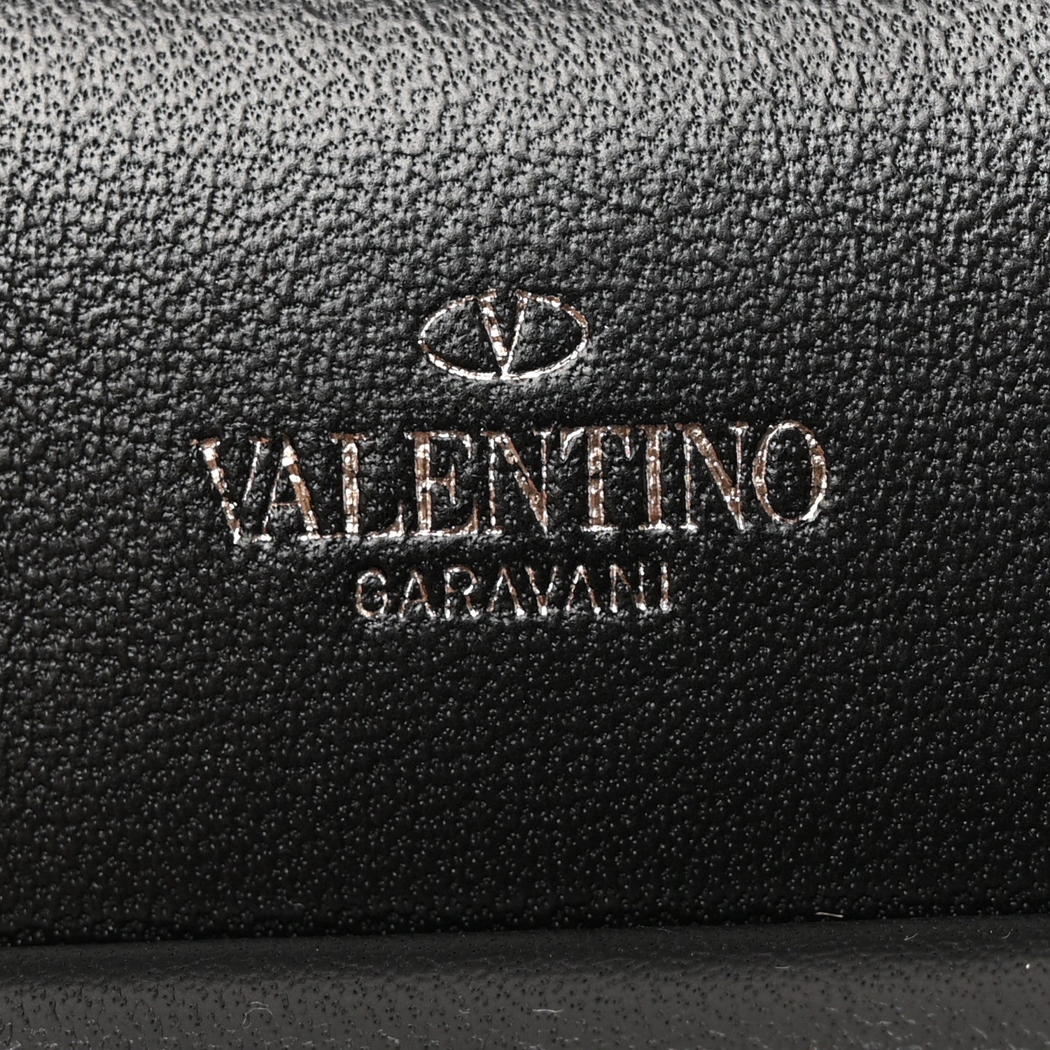 Valentino Garavani Nappa Monochrome Medium One Stud Handbag Black 6 of 11