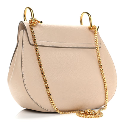 Chloe Grained Lambskin Drew Shoulder Bag Biscotti Beige 3 of 11