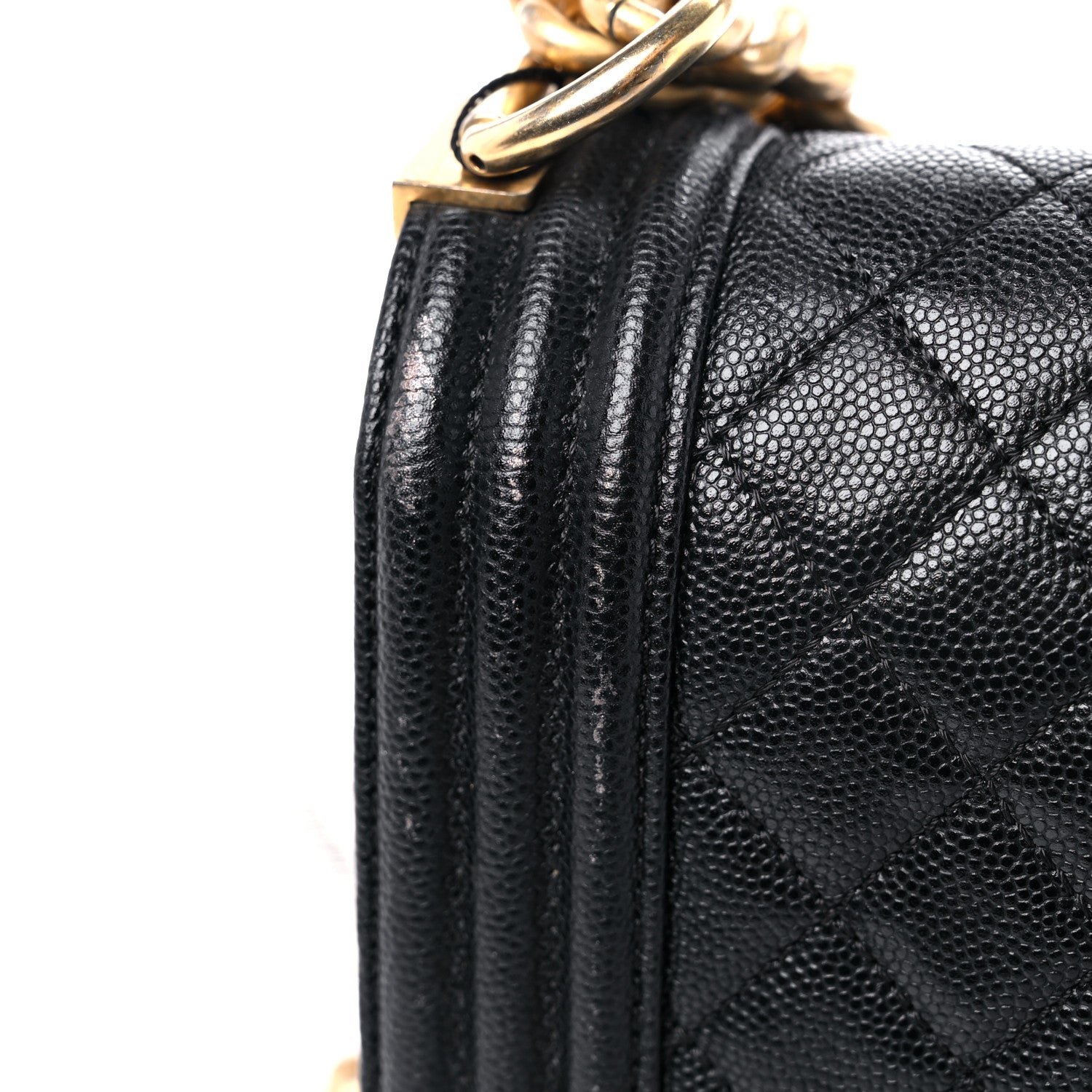 Chanel Caviar Quilted Medium Boy Flap Black 15 of 18