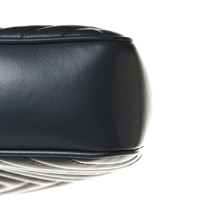 Saint Laurent Calfskin Matelasse Monogram Lou Camera Bag Dark Smog 9 of 13