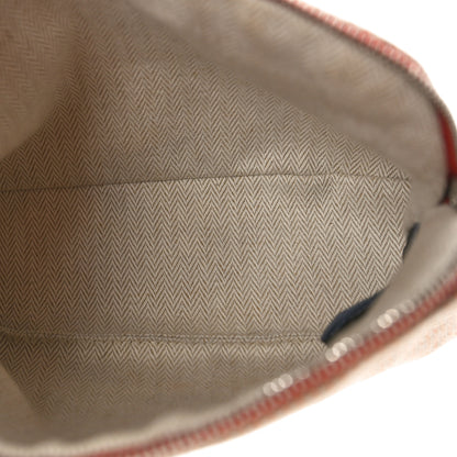 Hermes Cotton Canvas Crazy H Mini Bolide Case Orange Ficelle 5 of 9