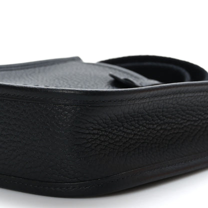 Hermes Taurillon Clemence Evelyne TPM Black 9 of 10