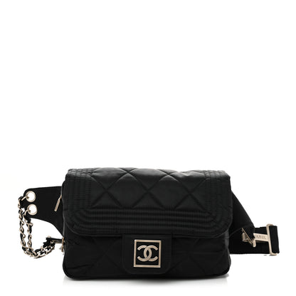Chanel Nylon Ski Sport Belt Bag Black 1 of 11