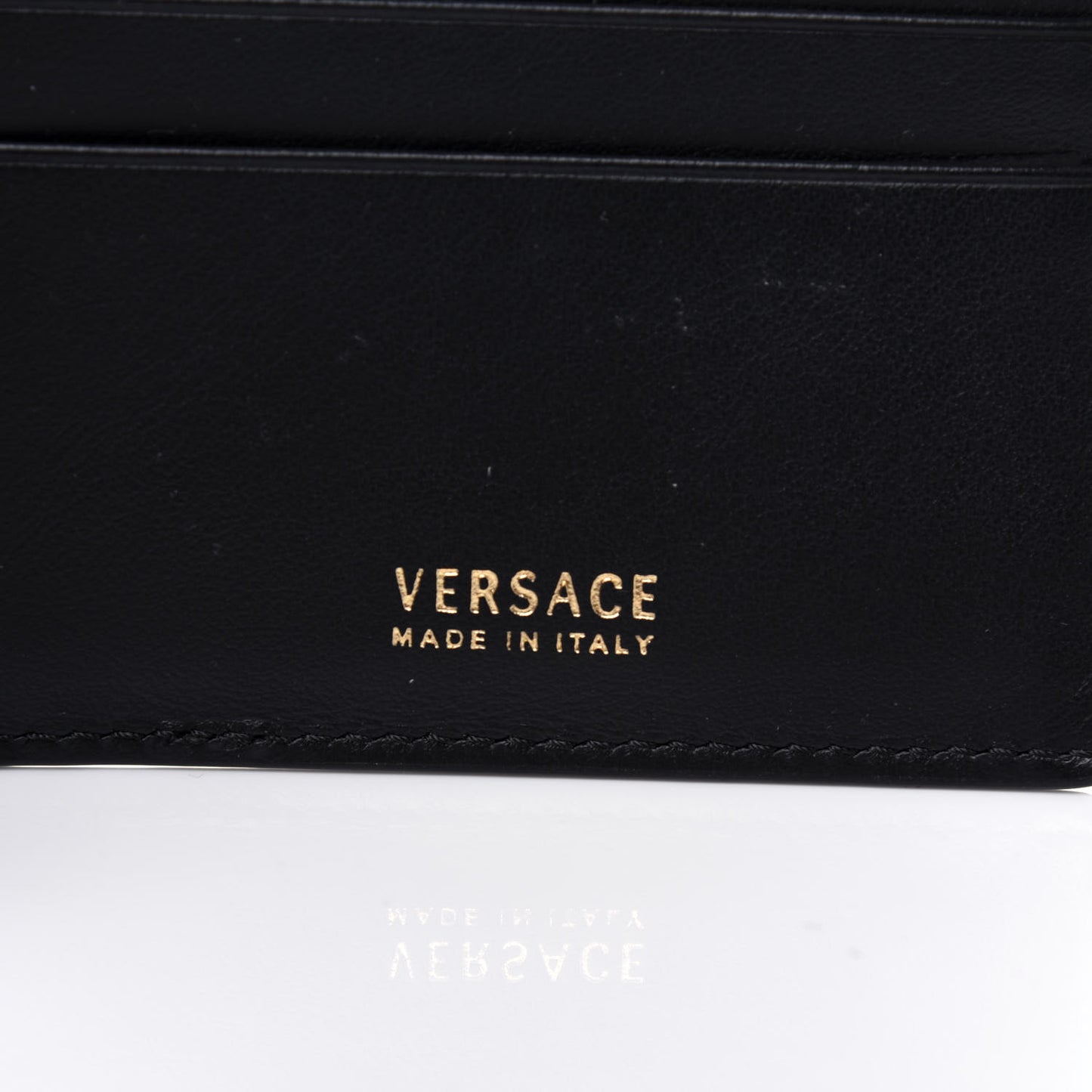 Nappa Logo Bi-Fold Wallet Black