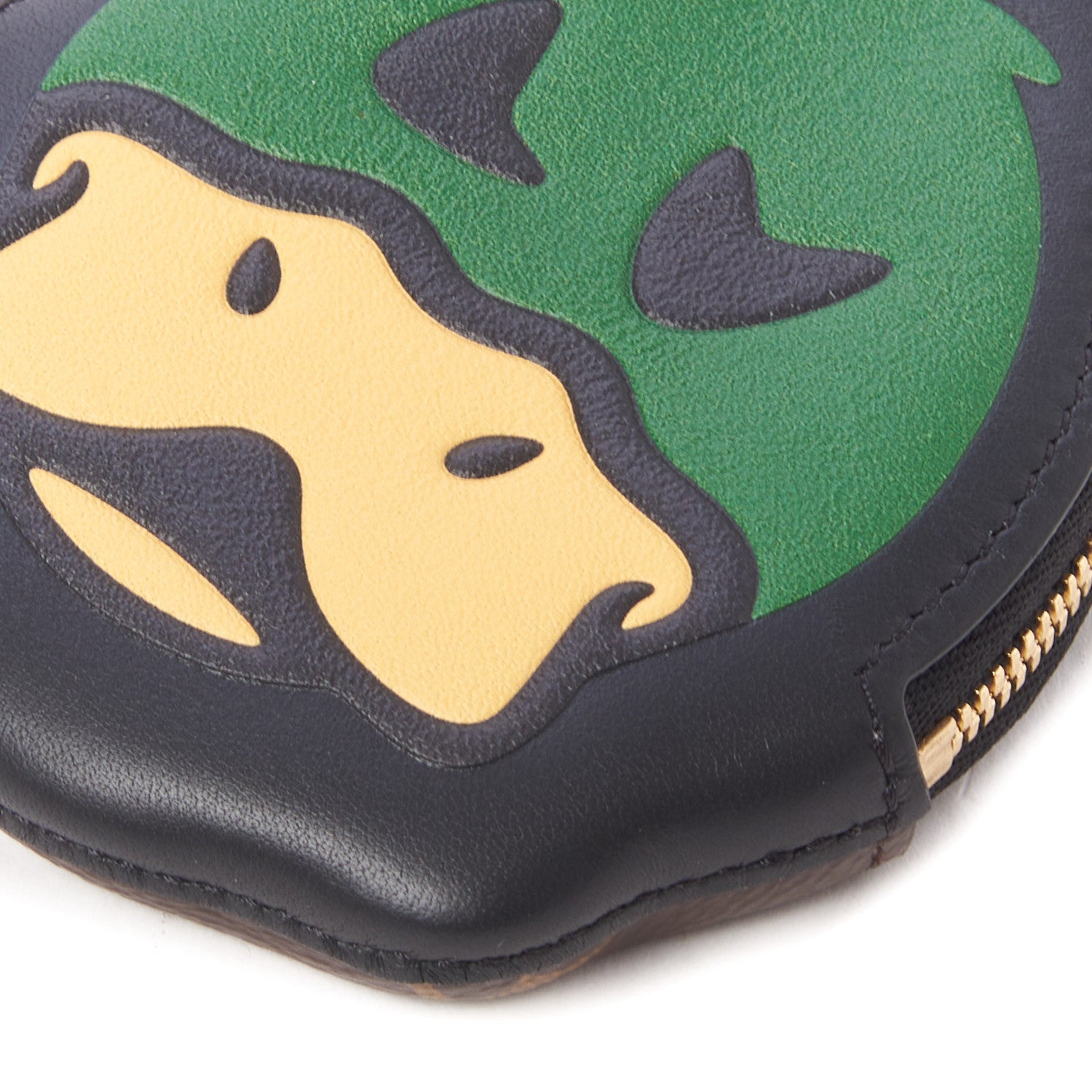 Louis Vuitton X NIGO Monogram Duck Coin Card Holder Black 4 of 8