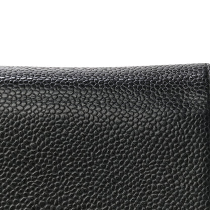 Chanel Caviar Timeless CC Wallet On Chain WOC Black 14 of 15