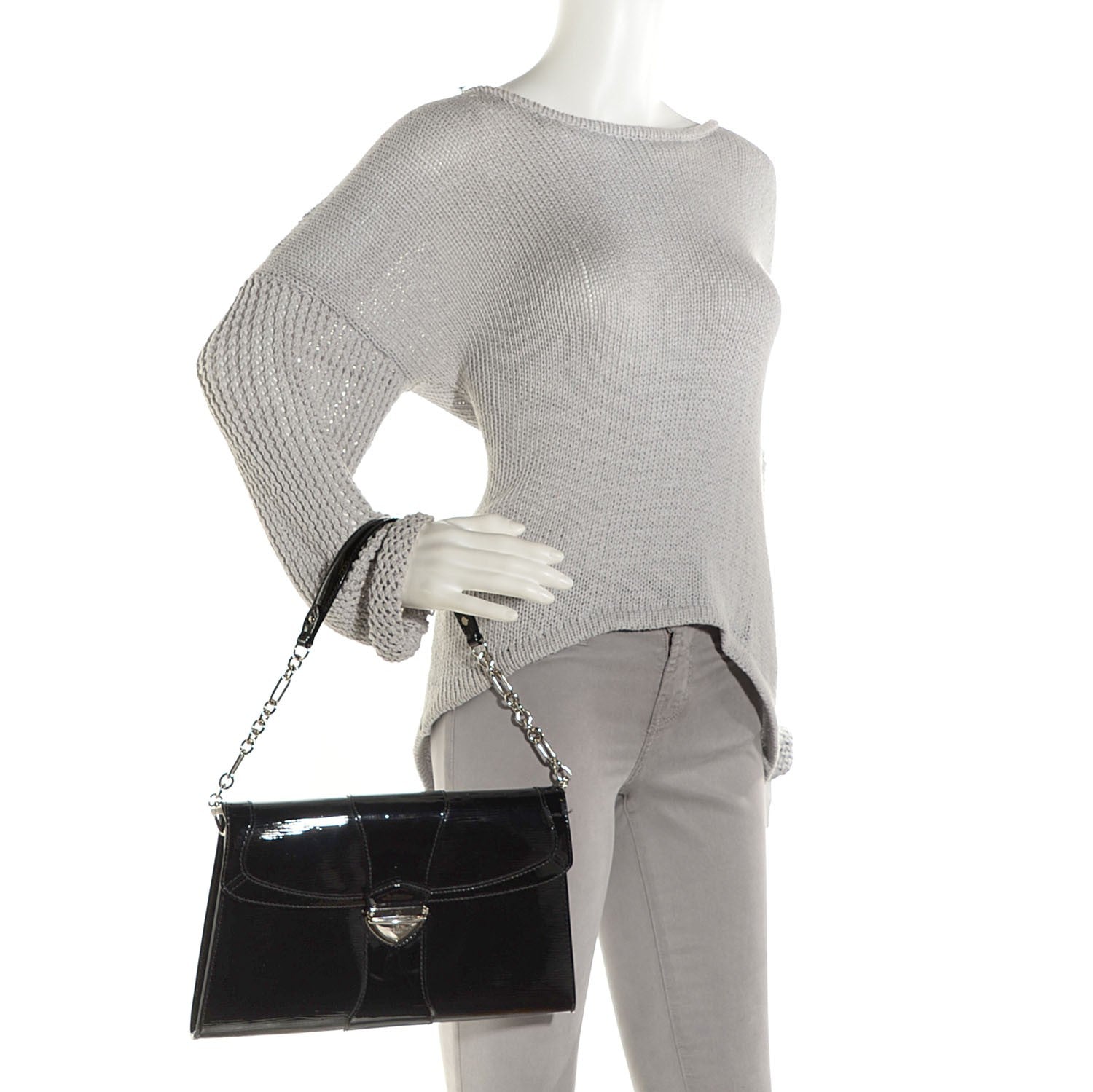 Louis Vuitton Epi Electric Pochette Lena Black 2 of 7