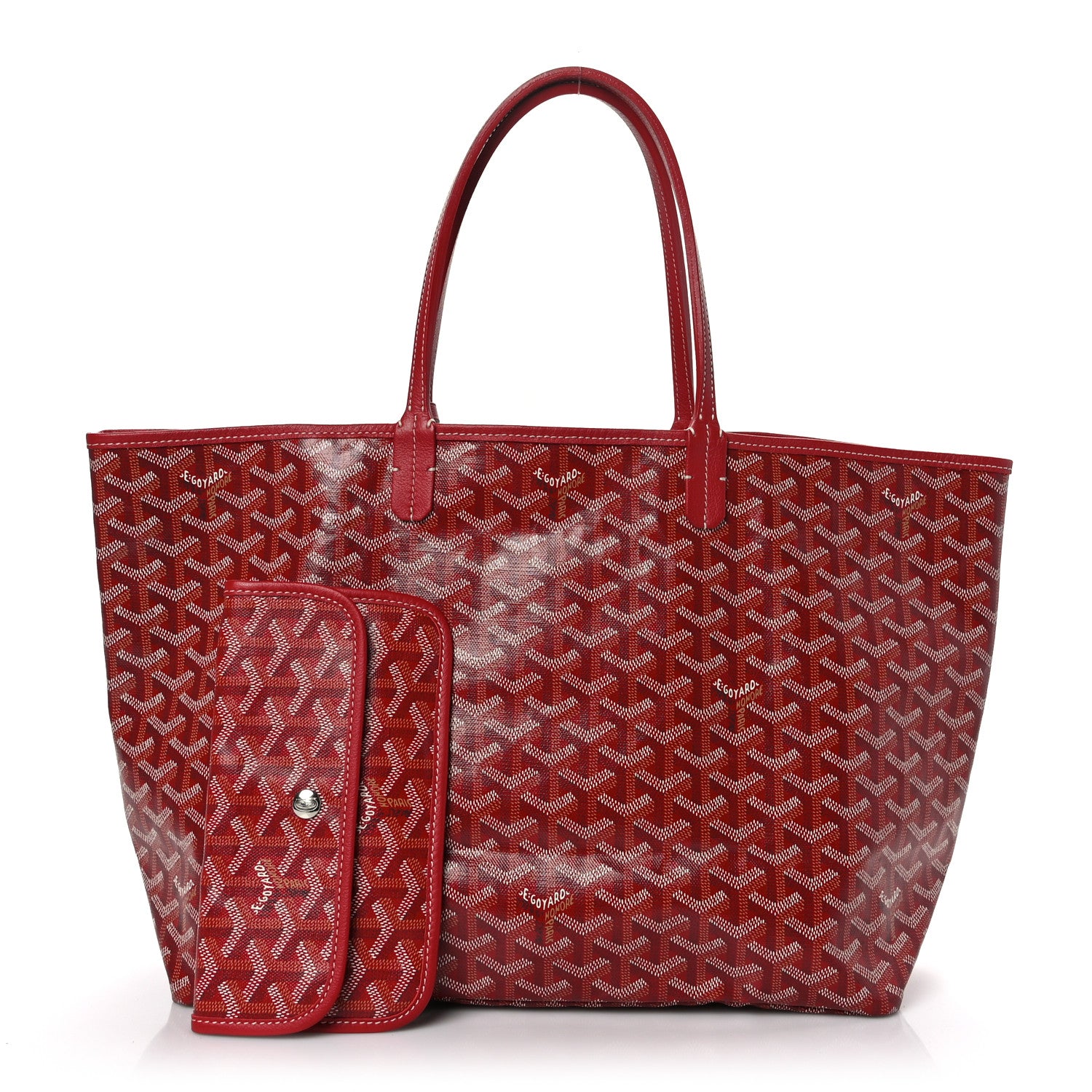 Goyard Goyardine Saint Louis PM Red 1 of 10