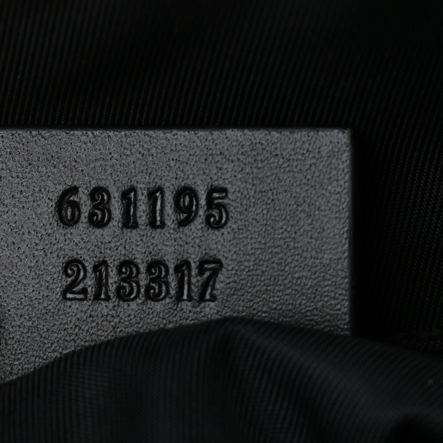 Techno Canvas Selleria Calfskin Web Small Flat Messenger Bag Black