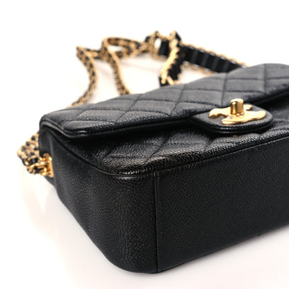 Chanel Caviar Quilted Chain Soul Flap Black 8 of 9