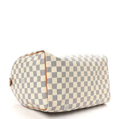 Louis Vuitton Damier Azur Speedy 30 4 of 10