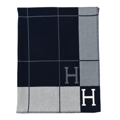Hermes Wool Cashmere Avalon III Blanket Caban Ecru 1 of 3