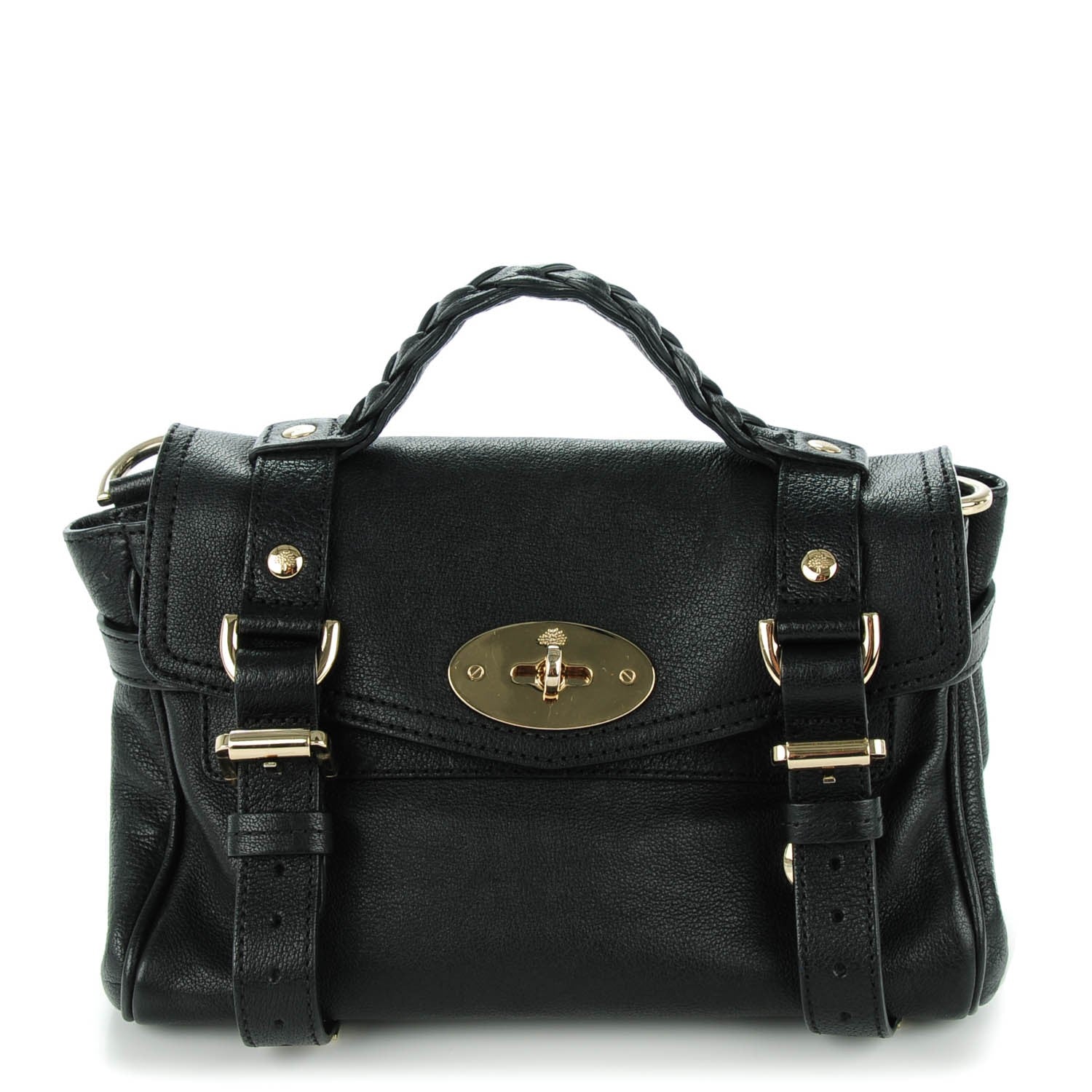 Mulberry Soft Buffalo Mini Alexa Black 1 of 8