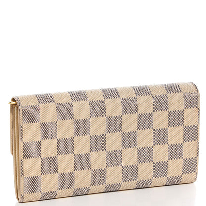 Louis Vuitton Damier Azur Sarah Wallet 3 of 7