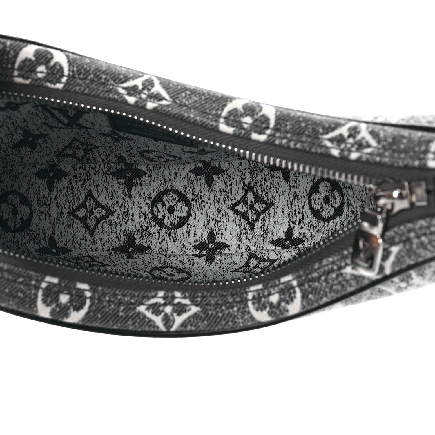 Louis Vuitton Monogram Jacquard Denim Loop Black 5 of 8