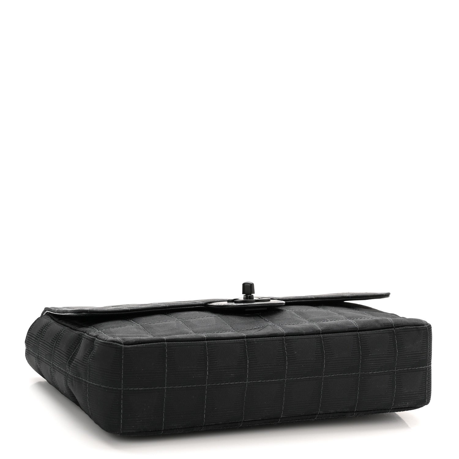 Chanel Nylon Medium Travel Flap Black 3 of 9