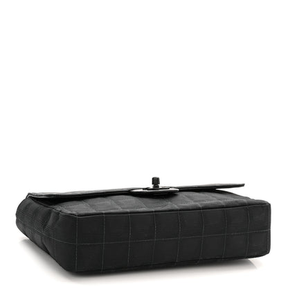 Chanel Nylon Medium Travel Flap Black 3 of 9