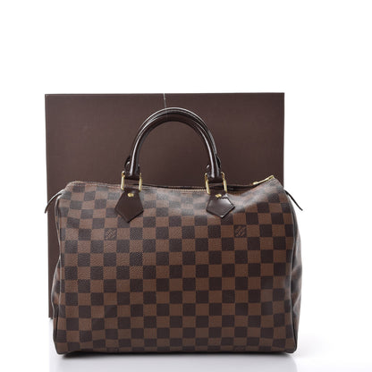 Louis Vuitton Damier Ebene Speedy 30 11 of 11