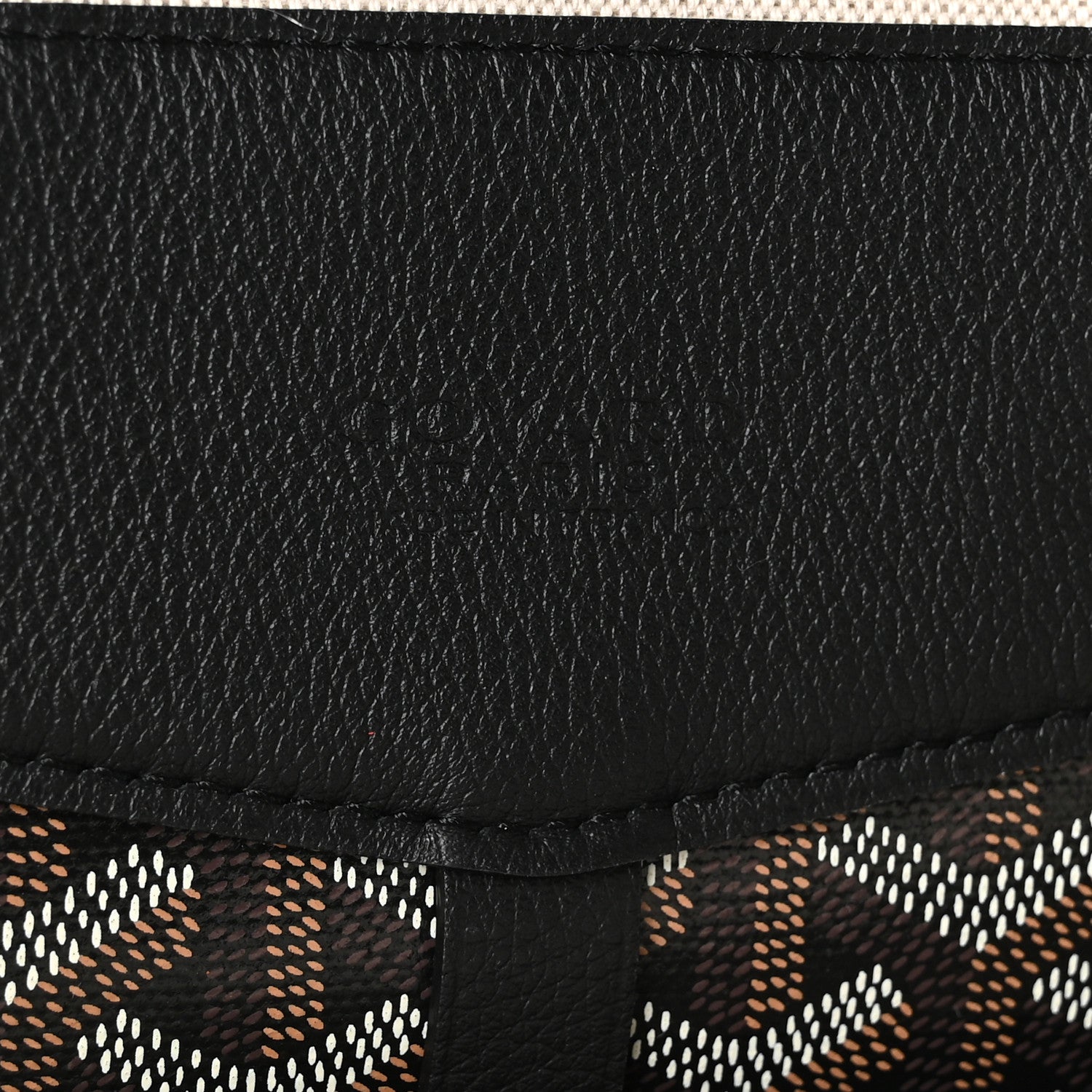 Goyard Goyardine Calfskin Cisalpin Backpack Black 5 of 8