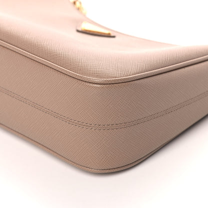 Prada Saffiano Re-Edition 2005 Shoulder Bag Cammeo Beige 5 of 13