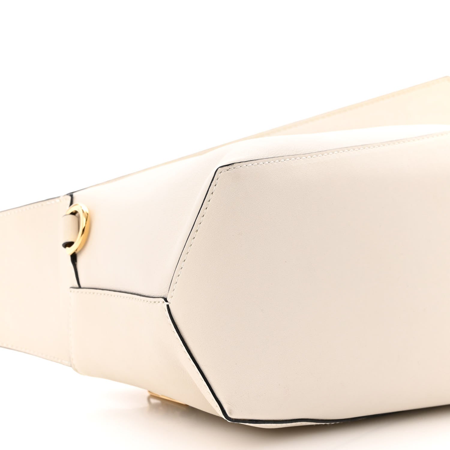 Loewe Calfskin Puzzle Hobo White 9 of 10