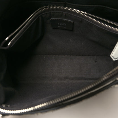 Fendi Vitello Dolce Elaphe Medium By The Way Boston Bag White Ice Multicolor 6 of 14