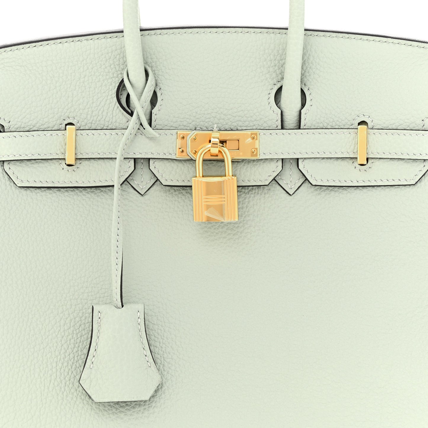 Togo Birkin 25 Gris Neve