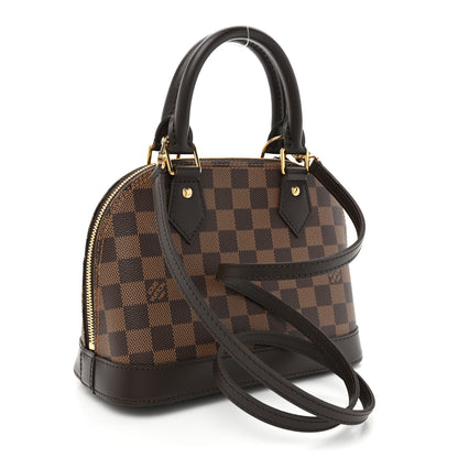 Louis Vuitton Damier Ebene Alma BB 3 of 9