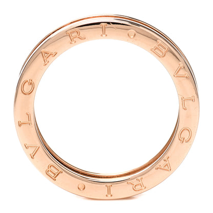 Bulgari 18K Rose Gold B.Zero1 One-Band Ring 60 9.25 5 of 5