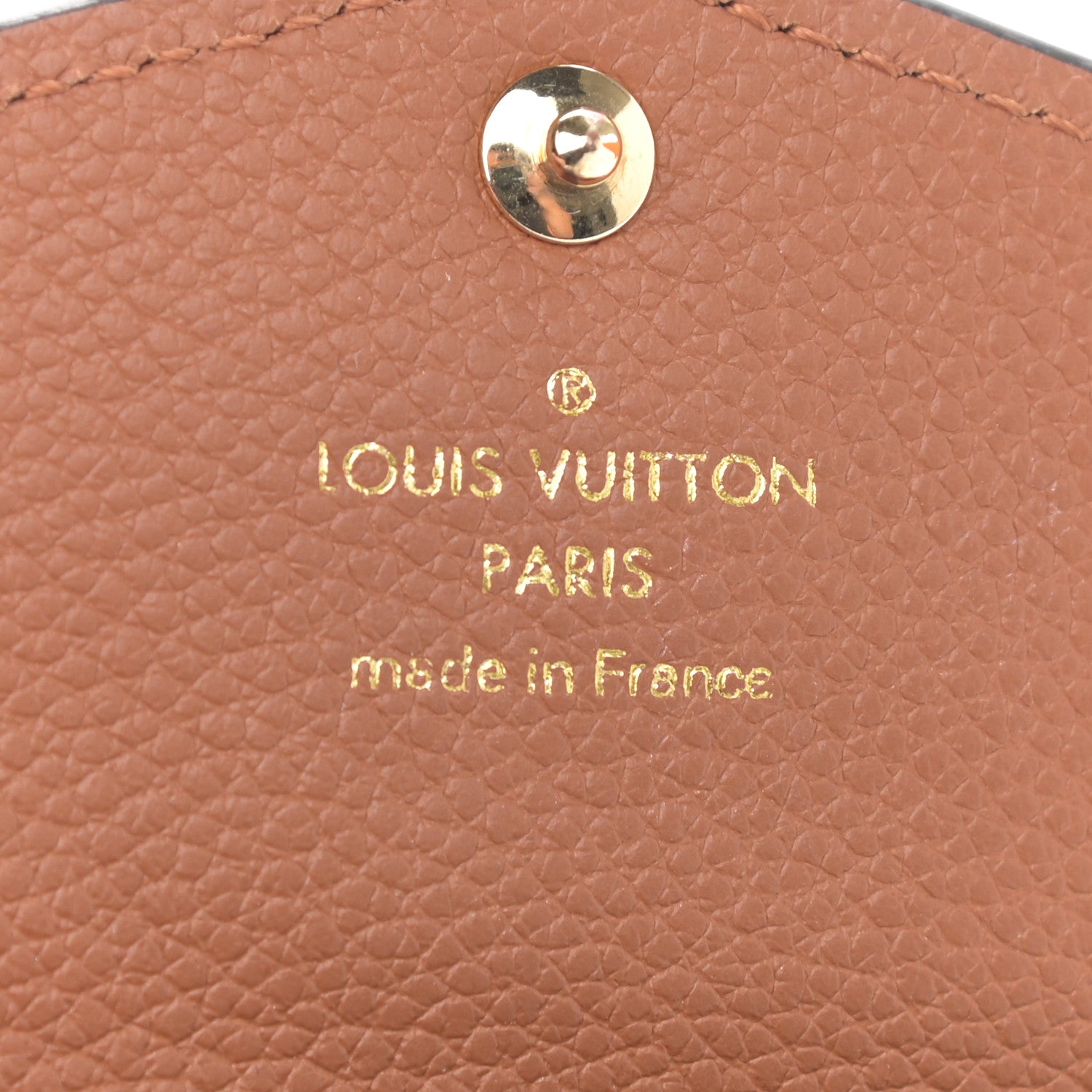 Louis Vuitton Empreinte Monogram Giant Wild At Heart Key Pouch Caramel 6 of 7