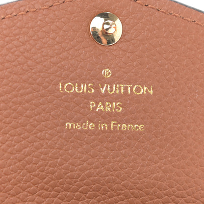 Louis Vuitton Empreinte Monogram Giant Wild At Heart Key Pouch Caramel 6 of 7
