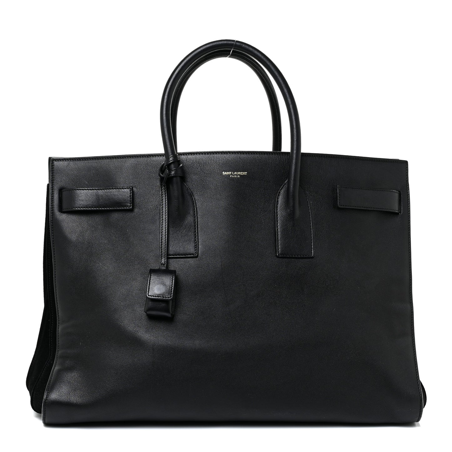 Calfskin Large Sac De Jour Carryall Black