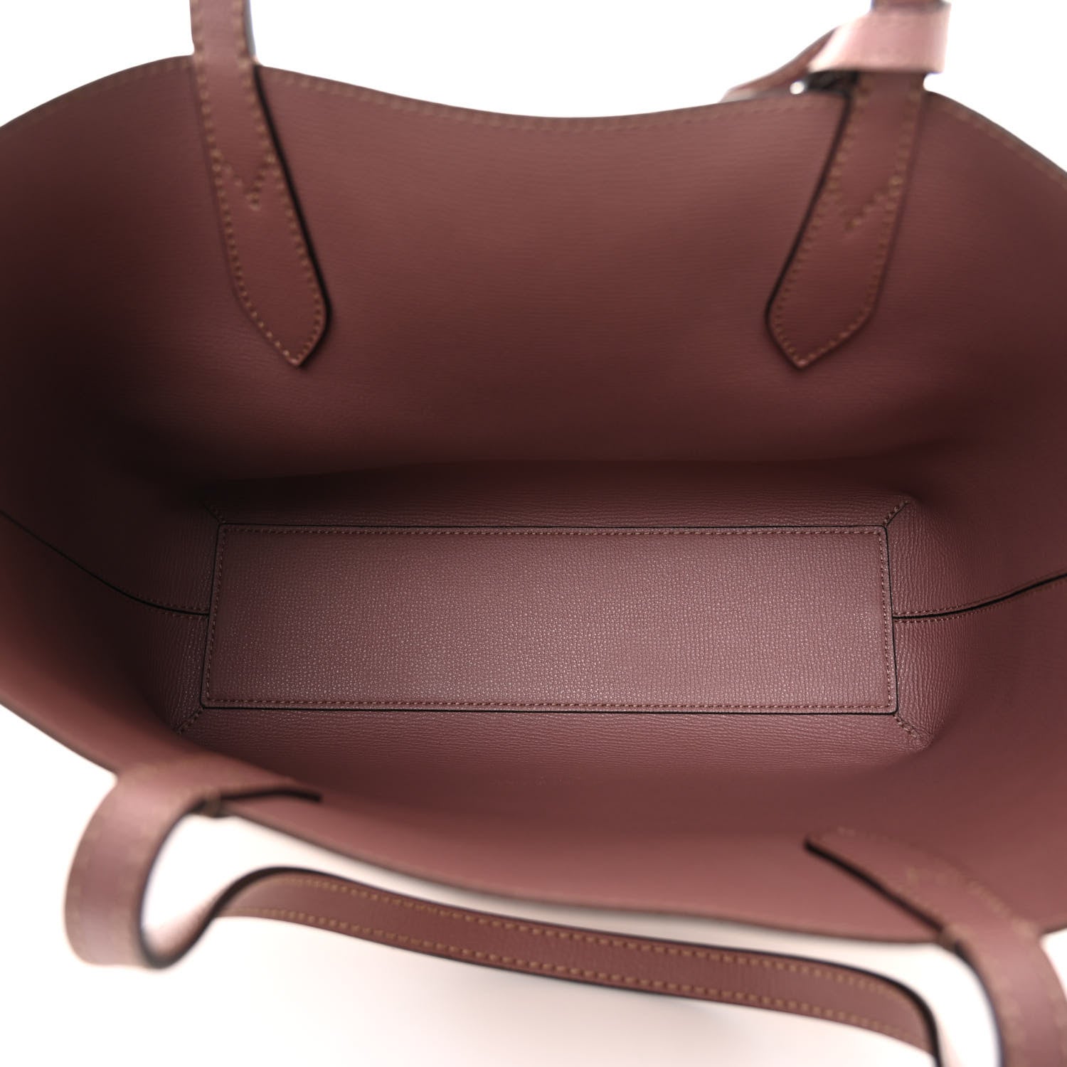 Burberry Grainy Calfskin Haymarket Check Medium Reversible Tote Dusty Pink 8 of 16