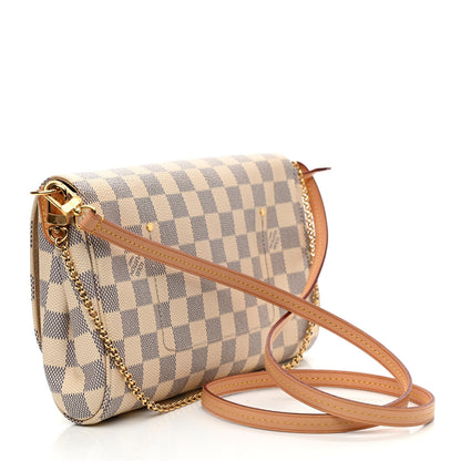Louis Vuitton Damier Azur Favorite MM 3 of 9