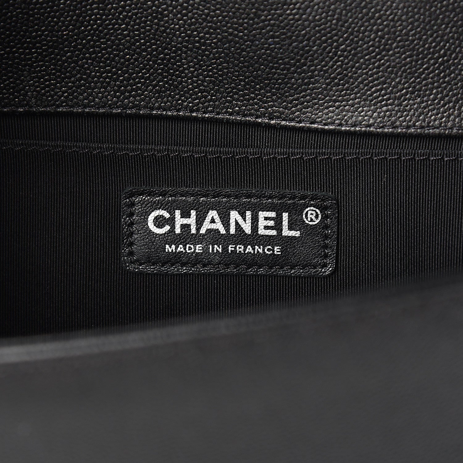 Chanel Caviar Quilted Medium Boy Flap So Black 5 of 15