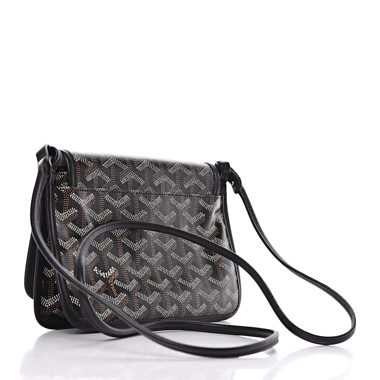 Goyardine Plumet Wallet Clutch Black
