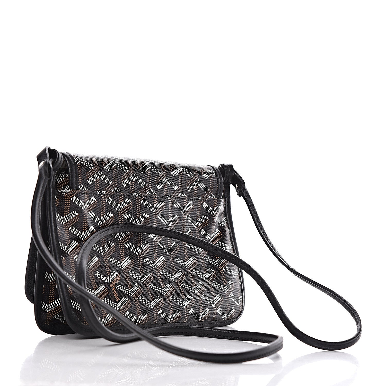 Goyard Goyardine Plumet Wallet Clutch Black 3 of 11