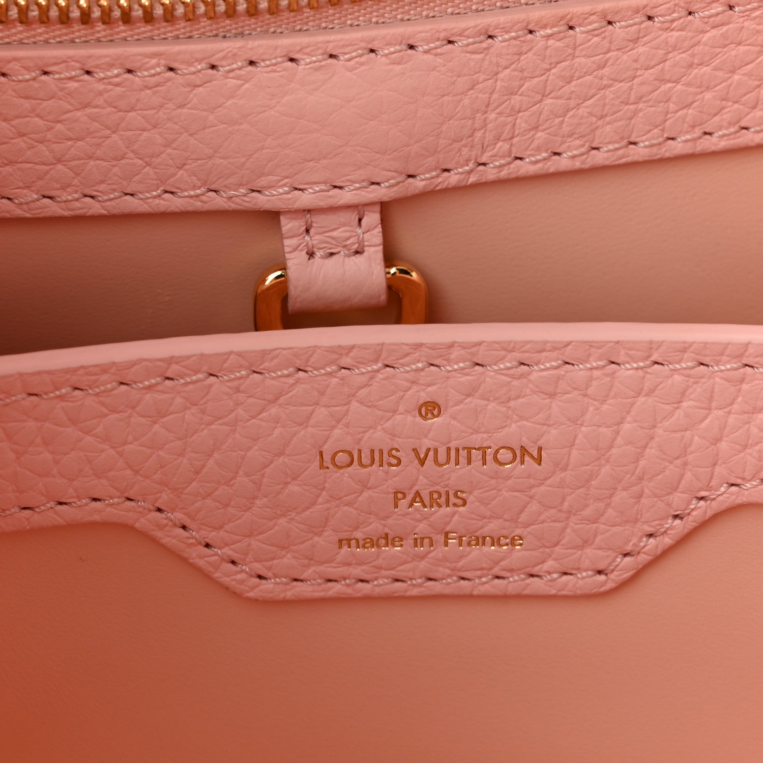 Louis Vuitton Taurillon Capucines BB Rose Jasmin Rose Jasmin 6 of 10