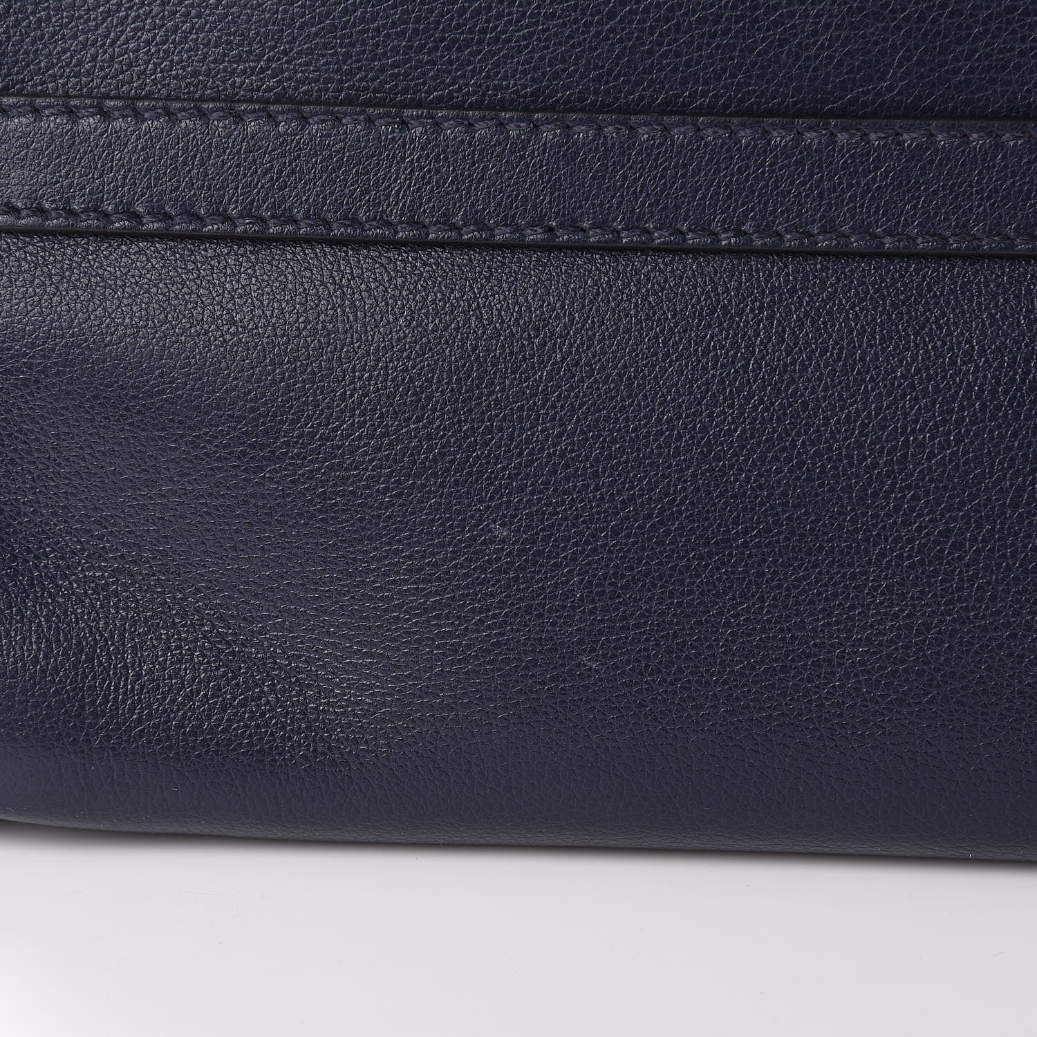 Prada Glace Calfskin Twin Pocket Tote Baltico 10 of 14