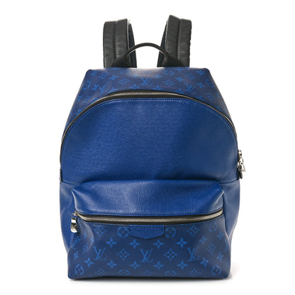 Louis Vuitton LOUIS VUITTON Taiga Monogram Discovery Backpack PM Cobalt 1 of 8